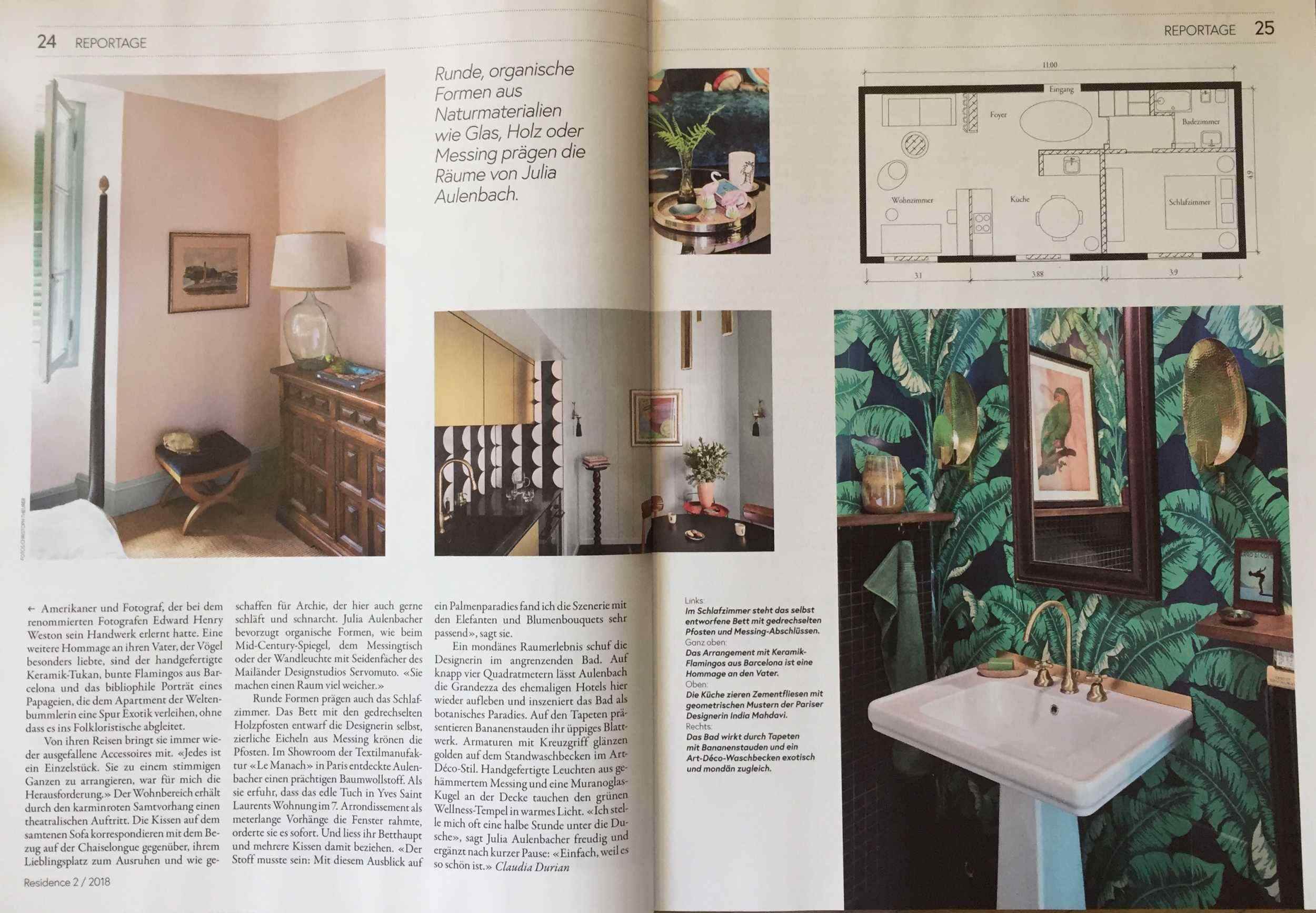 Julia Aulenbacher - Interiors +++ nzz residence 3